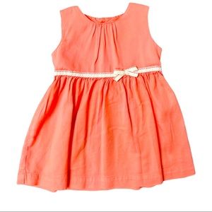 Bundle & save Carters 6-9 month peach coloured dress